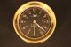 Vintage Chelsea Clock Co.  Brass Ship ' S Clock U.  S.  Navy 24hr No Glass/no Key Clocks photo 1