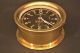 Vintage Chelsea Clock Co.  Brass Ship ' S Clock U.  S.  Navy 24hr No Glass/no Key Clocks photo 2
