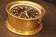 Vintage Chelsea Clock Co.  Brass Ship ' S Clock U.  S.  Navy 24hr No Glass/no Key Clocks photo 3