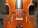 Fine German Handmade 4/4 Fullsize Violin With Case - Brandmarked Klotz - 1900 ' S String photo 2