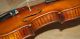 Fine German Handmade 4/4 Fullsize Violin With Case - Brandmarked Klotz - 1900 ' S String photo 6