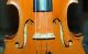 Fine Handmade German Master 4/4 Violin - Flamed - Over 100 Years Old String photo 2