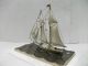 The Sailboat Of Silver980 Of Japan.  200g/ 7.  04oz.  2masts.  Takehiko ' S Work. Other Antique Sterling Silver photo 3