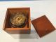 Vintage Ships Compass In Wood Box – Polaris 221 Compasses photo 1