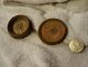 Vntg.  /antique/collectable Rare Unique Round Wooden Case Pocket Compass Snuff Can Compasses photo 4