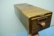 Antique / Vintage Remington Rand Library Card 1 - Drawer File Box Dovetail Sides Boxes photo 1