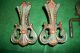 Rare - Antique - Old - Vintage - Cast Iron Swing A Way Drapery - Curtain Rod - Hold Hooks & Brackets photo 5
