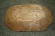 Carved Wooden Dough Bowl Primitive Wood Trencher Tray Rustic Home Decor 9 Inch Primitives photo 2