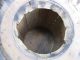 Rare Antique Old Massive Wooden Vessel Canteen Keg Water Can - Iron Banded Primitives photo 11
