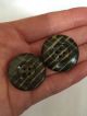 Antique Celluloid Buttons With Stripes Buttons photo 1