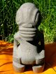 Antique Marquesas Islands Carved Stone Tiki Figure Statue Deity Atua Polynesian Pacific Islands & Oceania photo 9