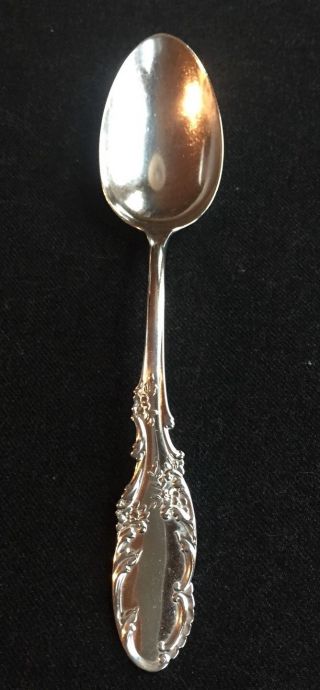 Frank M.  Whiting Sterling Dessert Spoon,  Orleans Ptn.  1892 photo