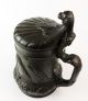Arts Nouveau Pewter Stein Tankard C1900 Continental Art Nouveau photo 1