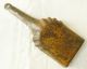 Vintage Metal Brown Coal Ash Shovel Scoop Fireplace Tool Primitive Rustic Hearth Ware photo 2