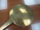 C1800 ' S Long Handle Antique Georgian Brass Kitchen Skimmer Makers Mark T & S Hearth Ware photo 3