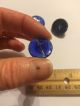 Antique Glass Blue Buttons Buttons photo 7