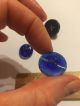 Antique Glass Blue Buttons Buttons photo 8