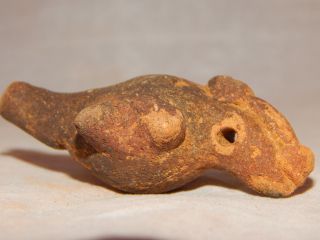 Pre - Columbian Vessel Flute - Ocarina photo