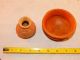 Pre - Columbian Clay Bowl And Seed Pot Latin American photo 6