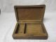 Vintage Indian,  Asian Carved Wooden Wood Box,  Humidor - Lock - No Key,  Folk,  Tramp Art Boxes photo 4