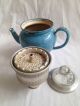Antique Pale Blue Granite Ware Universal Frary & Clark Coffee Pot Percolator Other Antique Home & Hearth photo 4