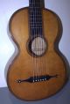 1850 Classical Early Romantic Guitar Antique Old Parlor Vintage - Thomas Simon String photo 1
