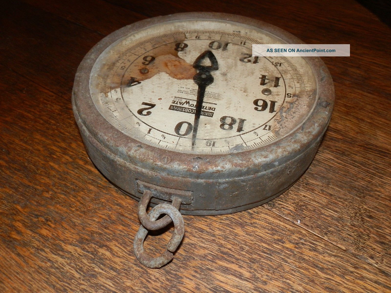 Vintage Jacobs,  Brooklyn Ny.  Hanging Scale Scales photo