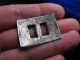 Chinese White Metal And Enamel Buckle Metal Detecting Find British photo 4