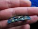 Chinese White Metal And Enamel Buckle Metal Detecting Find British photo 5