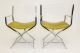 Mid Century Modern Chrome Glass Dining Table 4 Lucite And Chrome Chairs Baughman Mid-Century Modernism photo 8