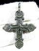 Rare Medieval Cross Depicting Jesus Christ - Wearable Religious Artifact - Ef31 Roman photo 1