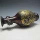 Chinese Bronze Gilt Hand - Carved Dragon & Phoenix Binaural Vase Nr Vases photo 6