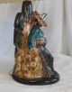 Stunning Vintage Collectable Rare Unusual Mexican Gaucho Ceramic Table Lamp 20th Century photo 3