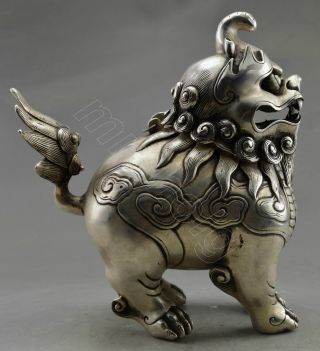 Chinese Bronze Hand - Carved Rat Incense Burner & Lid W Qianlong Mark photo