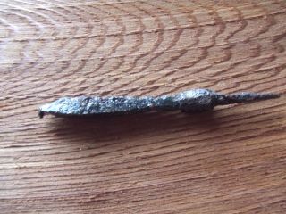 Medieval Europe.  Crossbow Bolt.  14th/ 15th Century. photo