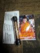Very Rare Holy Takrut Lp Cham - Long Wat Jedi - Daeng Ayutaya Thai Buddha Amulet 2 Amulets photo 1
