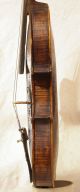 Interesting Antique Violin,  ' Brescian ' Scroll String photo 9