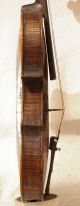 Interesting Antique Violin,  ' Brescian ' Scroll String photo 8