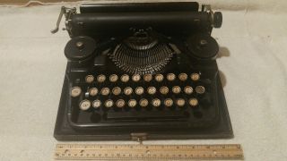 Antique 1920 ' S Underwood Standard Portable Typewriter With Case 