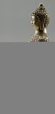 Collectible Decorated Old Handwork Tibet Silver Carved Buddha Statue Other Chinese Antiques photo 1