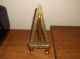 Vintage Gold Antique Look Chic Picture Holder Art Wood Easel Shabby 9 