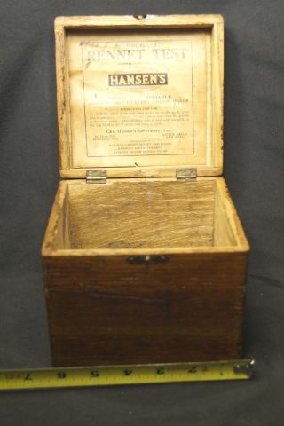 Antique 1927 Marschall Hansens Laboratory Inc.  Little Falls York Cheese Test photo