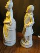 Vintage Coventry Porcelain Colonial Lady & Man Figures 5012 & 5013 Made In Usa Figurines photo 1