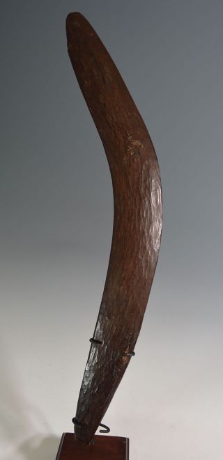 Oceanic Australian Tribal Art 19th Century Aboriginal Boomerang Ex Christies photo
