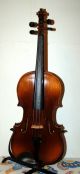 Fine German Handmade 4/4 Violin - About 80 Years Old - No Label - With Old Case String photo 1
