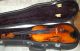 Fine Handmade German 4/4 Fullsize Violin With Good Case - From Around 1950 String photo 7