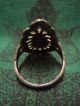 Antique Ring Gem Stone Strong Protection Powerful Love Charm Thai Buddha Amulet Amulets photo 1