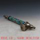 Collectible Decorated Cloisonne Handwork Flower Smoking Pipe 3 Other Antique Chinese Statues photo 1