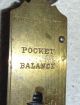 Antique German Pocket Balance Scale - 40 Lb - Estate Scales photo 5