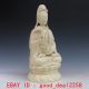 Chinese Porcelain Hand - Carved Kwan Yin Statue Kwan-yin photo 5